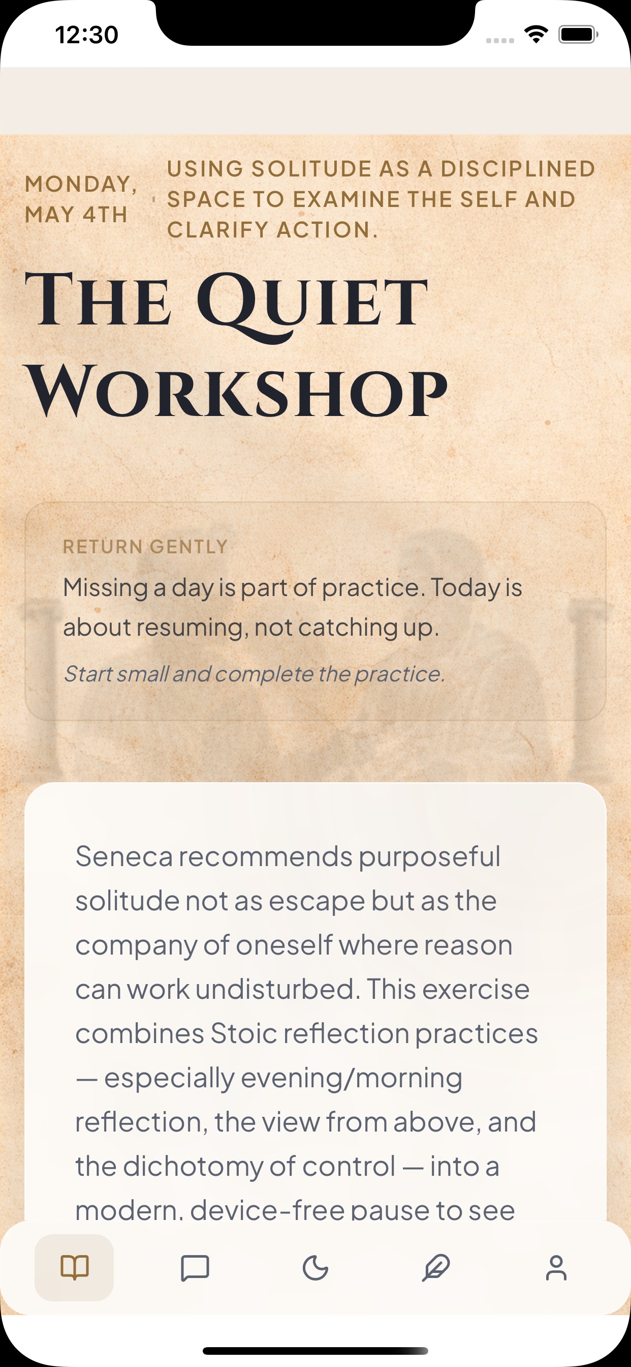 Today's Practice